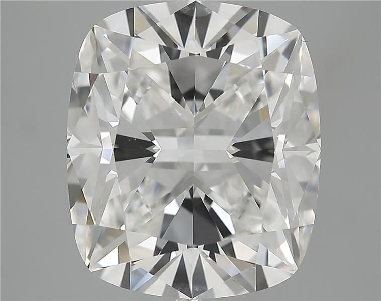 8.01ct F VS1 Rare Carat Ideal Cut Cushion Diamond