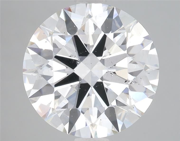 4.44ct G SI1 Rare Carat Ideal Cut Round Lab Grown Diamond