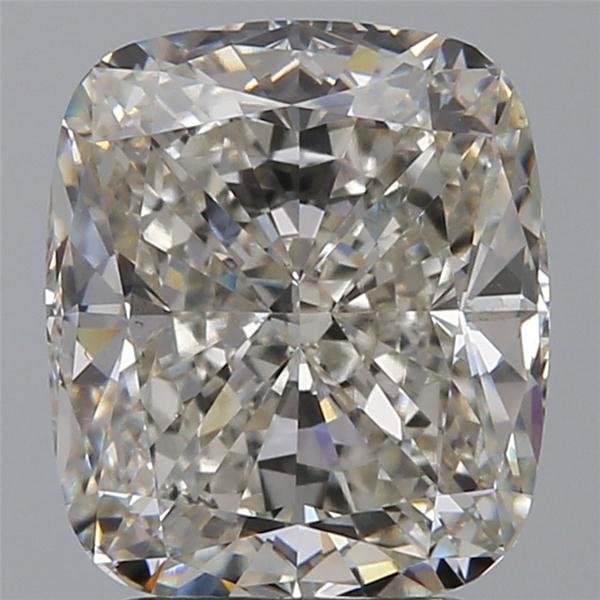 3.13ct I VS2 Rare Carat Ideal Cut Cushion Lab Grown Diamond