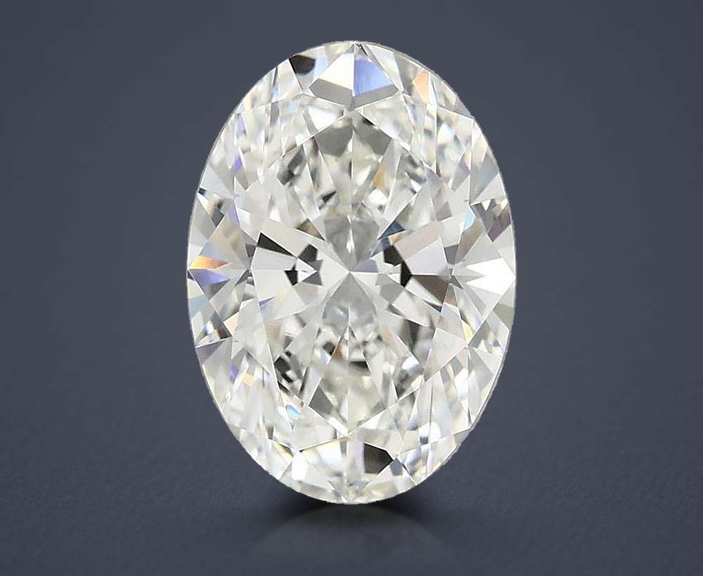 3.07 Carat Oval Lab Diamond