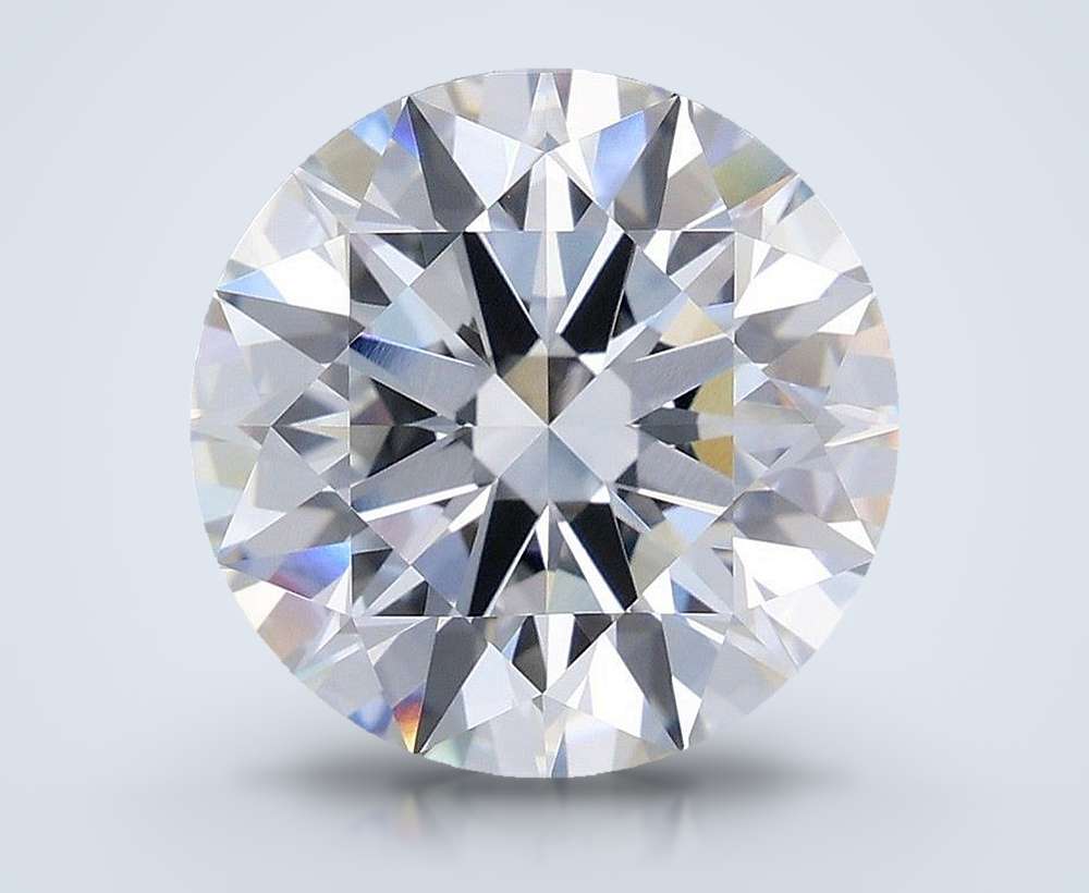 6.07 Carat Round Lab Diamond