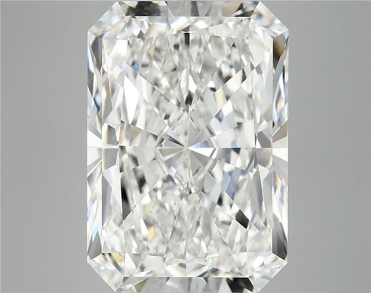 12.19ct F VVS2 Rare Carat Ideal Cut Radiant Lab Grown Diamond