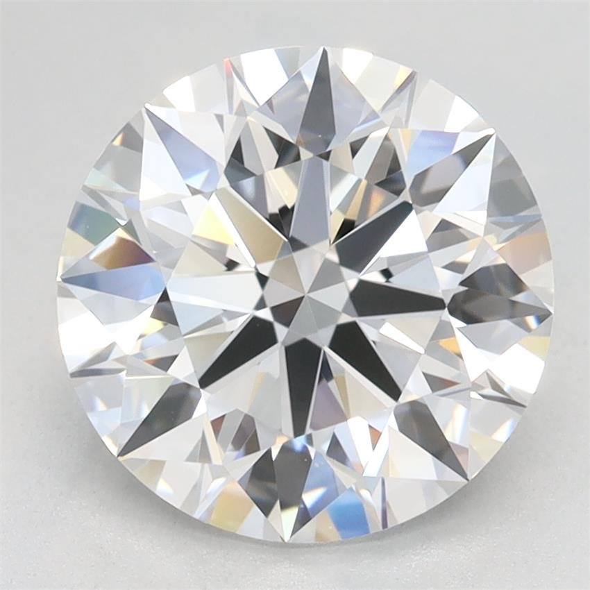 2.68ct D VVS1 Rare Carat Ideal Cut Round Lab Grown Diamond