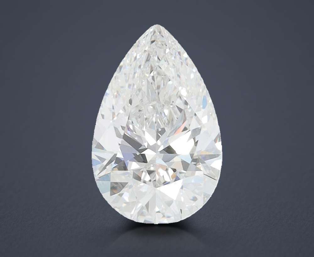 1.52 Carat Pear Lab Diamond