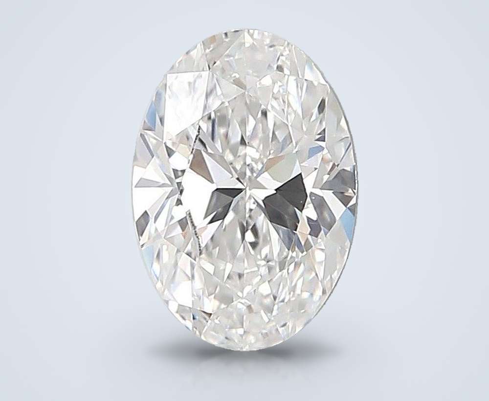 1.00 Carat Oval Lab Diamond