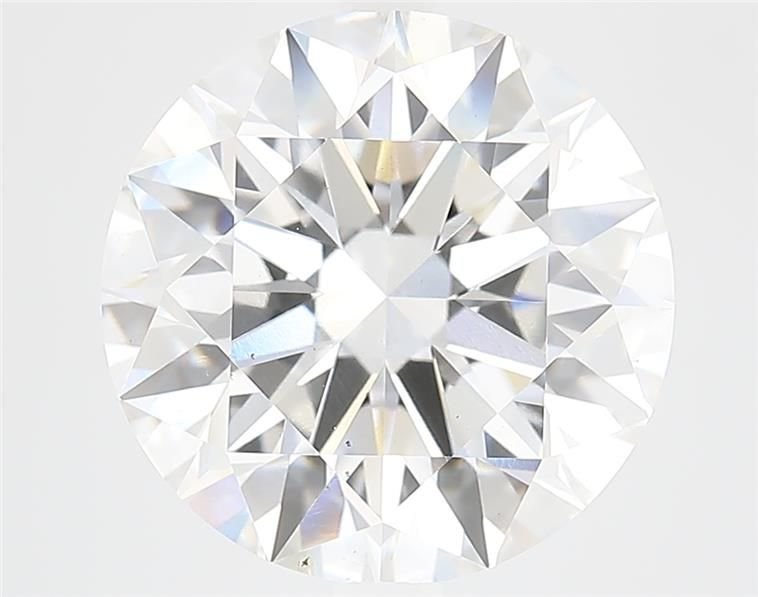 6.64ct F VS2 Excellent Cut Round Lab Grown Diamond