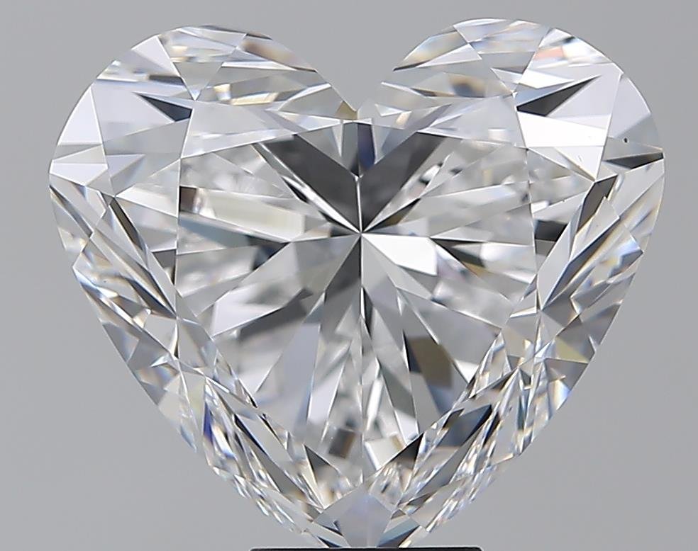 10.02ct D VS2 Rare Carat Ideal Cut Heart Diamond