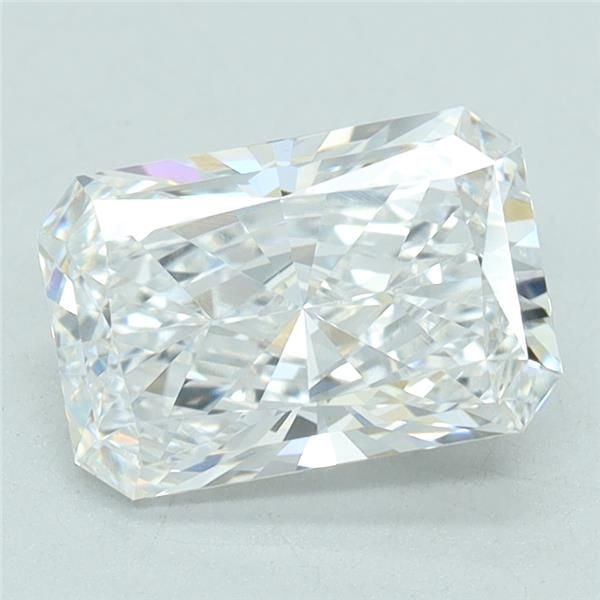 1.31ct D VVS2 Rare Carat Ideal Cut Radiant Lab Grown Diamond