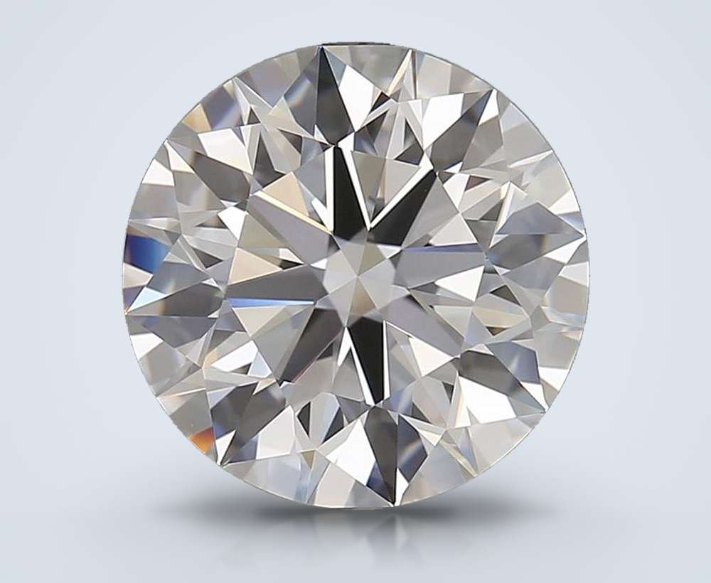5.42 Carat Round Lab Diamond