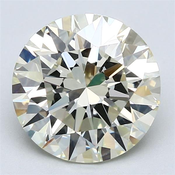 3.51ct J IF Rare Carat Ideal Cut Round Diamond