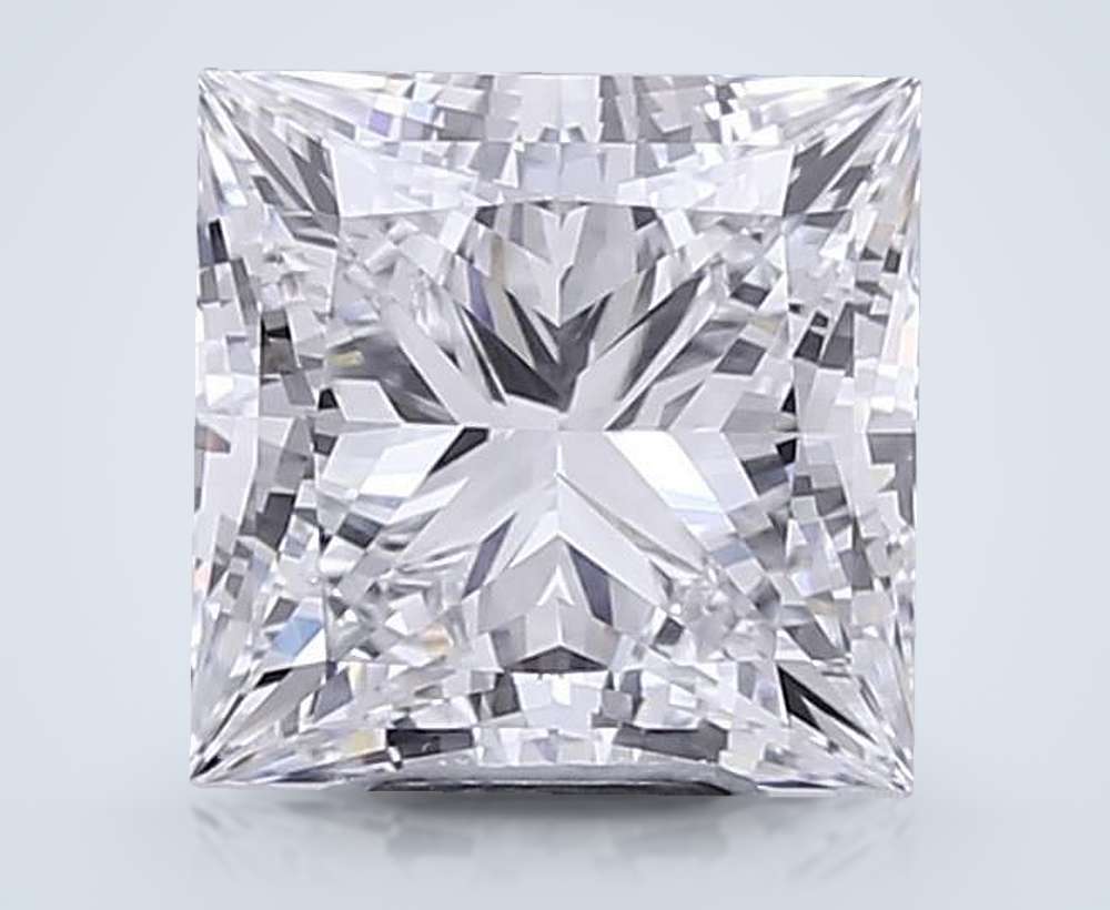 6.55 Carat Princess Lab Diamond