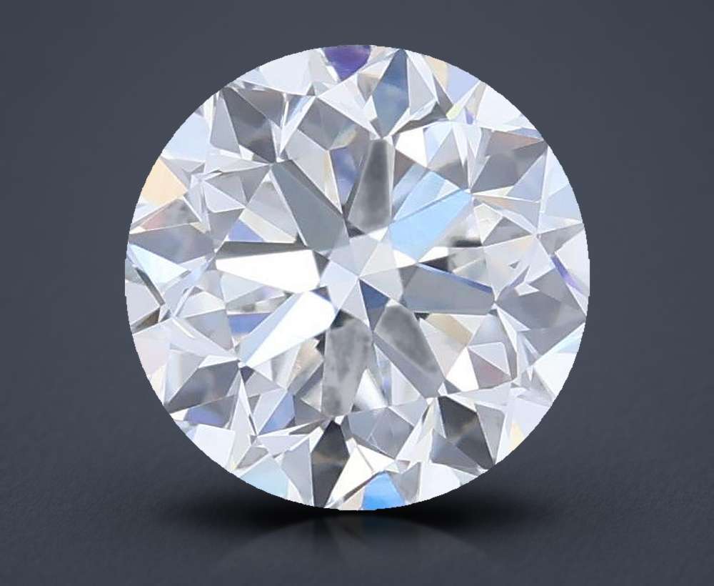 0.91 Carat Round Natural Diamond