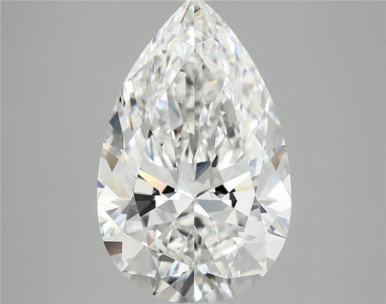 4.64 Carat Pear Lab Diamond