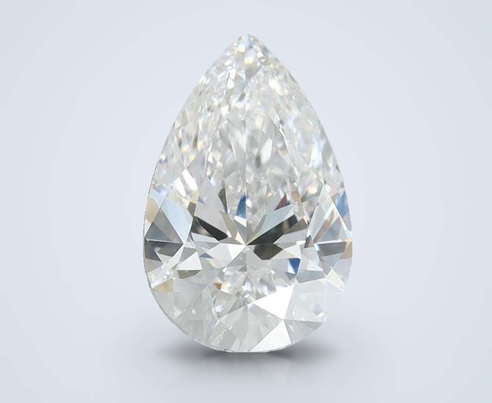 2.00 Carat Pear Lab Diamond