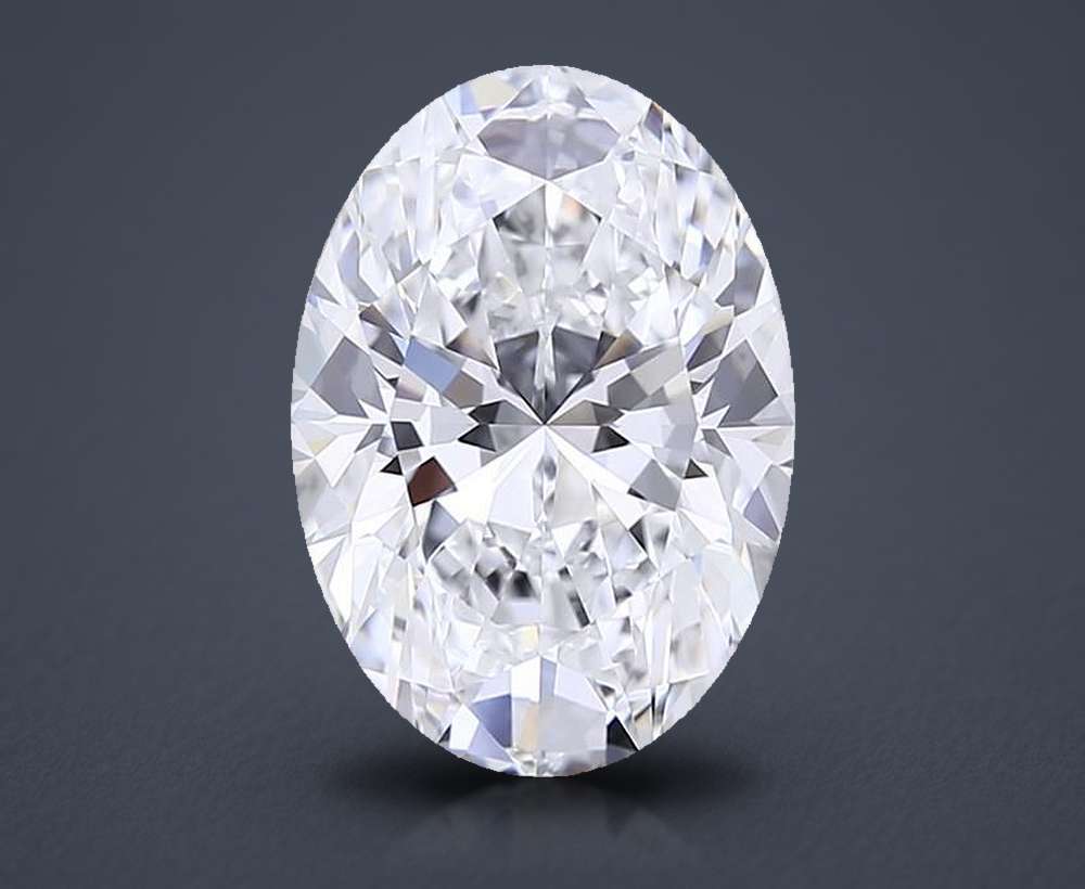 4.71 Carat Oval Lab Diamond