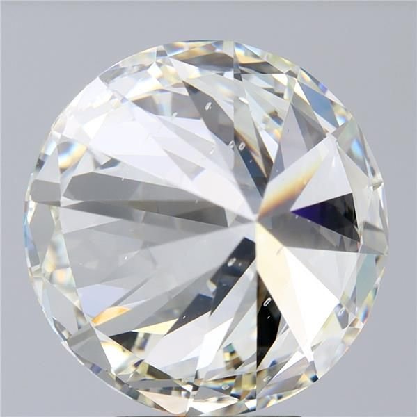 6.04ct J SI1 Rare Carat Ideal Cut Round Diamond