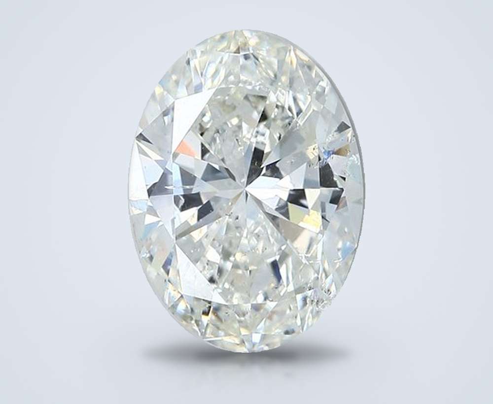 5.21 Carat Oval Natural Diamond