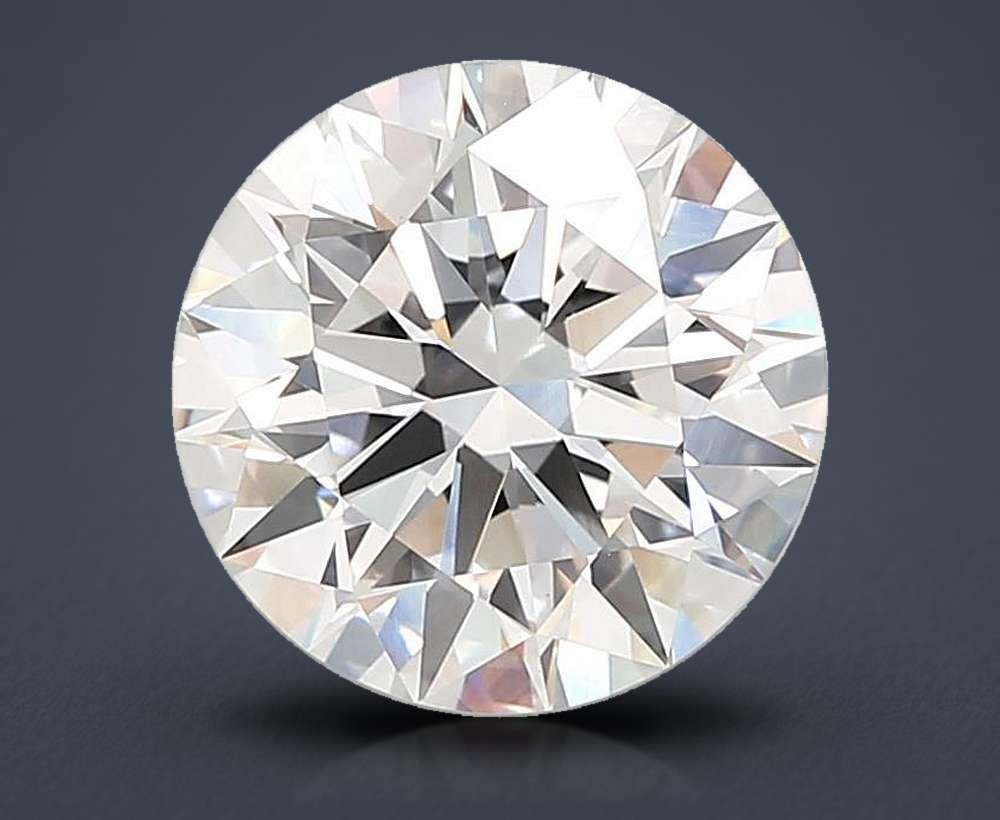 7.09 Carat Round Lab Diamond