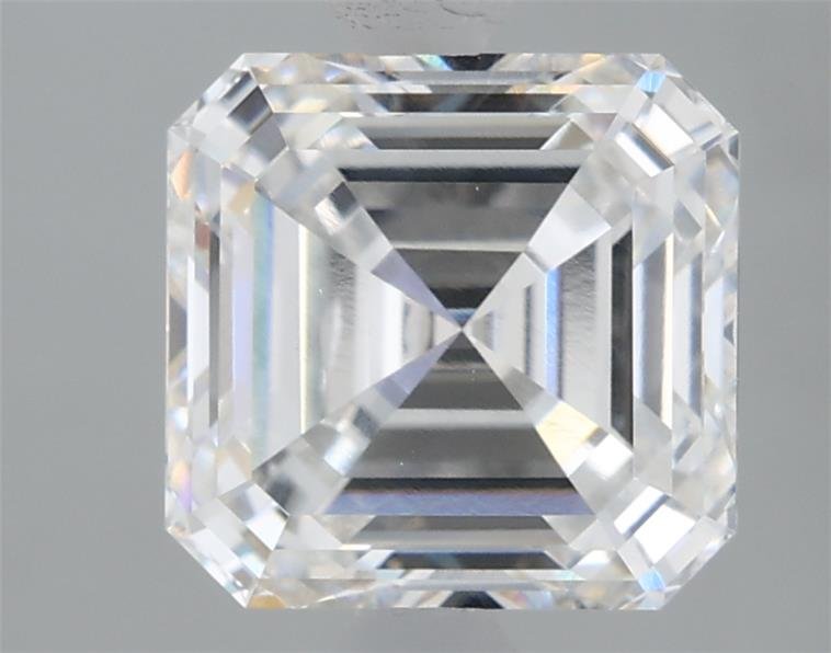 2.00ct E SI1 Rare Carat Ideal Cut Asscher Lab Grown Diamond