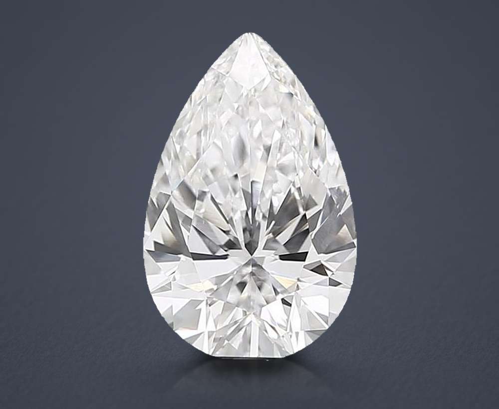 2.64 Carat Pear Lab Diamond