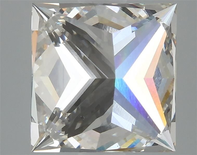 2.50ct H VS2 Rare Carat Ideal Cut Princess Lab Grown Diamond