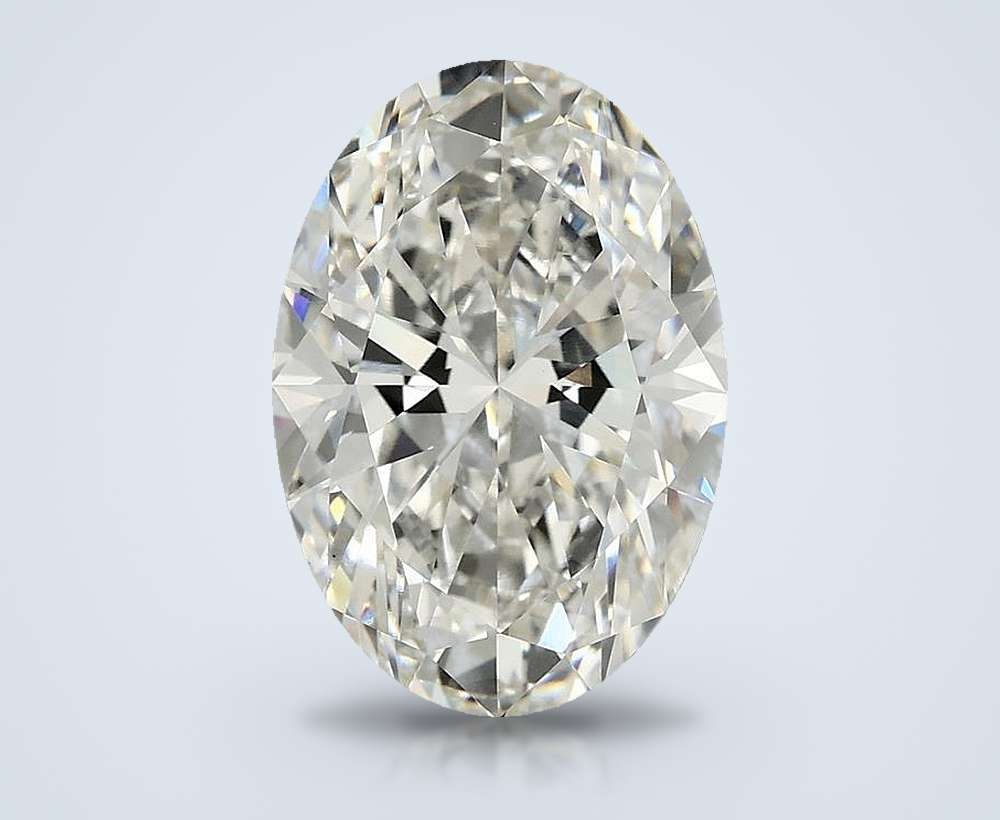 3.97 Carat Oval Lab Diamond