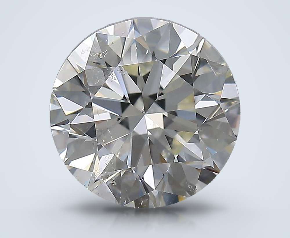 3.29 Carat Round Natural Diamond