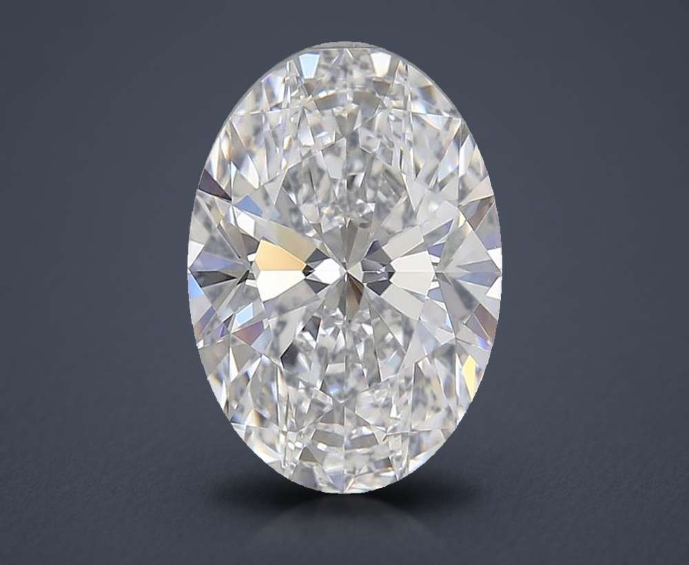 4.02 Carat Oval Lab Diamond