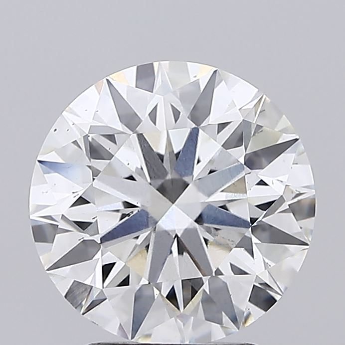 2.68ct G SI1 Rare Carat Ideal Cut Round Lab Grown Diamond