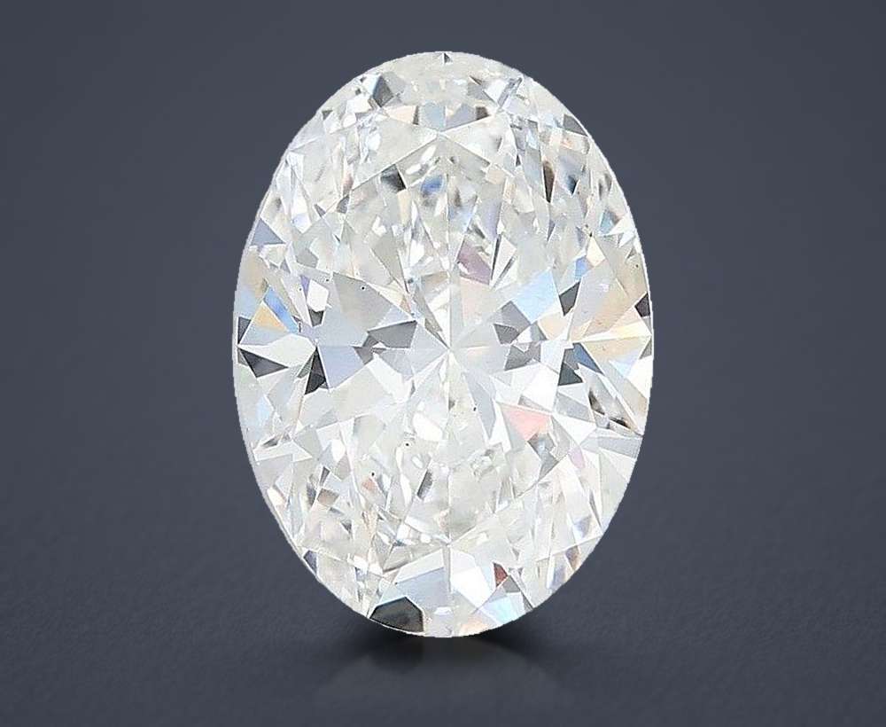 2.60 Carat Oval Lab Diamond