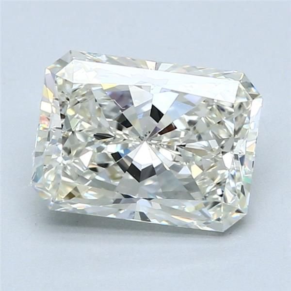 2.56ct J SI1 Rare Carat Ideal Cut Radiant Diamond