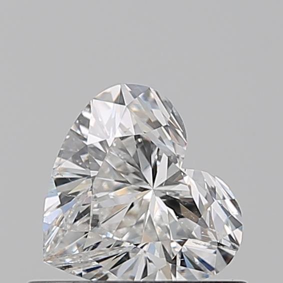 0.50ct F SI2 Rare Carat Ideal Cut Heart Diamond