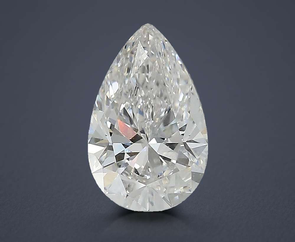 1.54 Carat Pear Lab Diamond