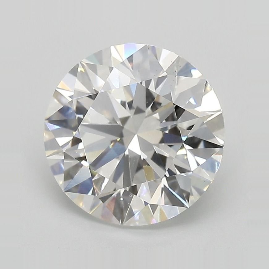 3.35ct F VS1 Rare Carat Ideal Cut Round Lab Grown Diamond