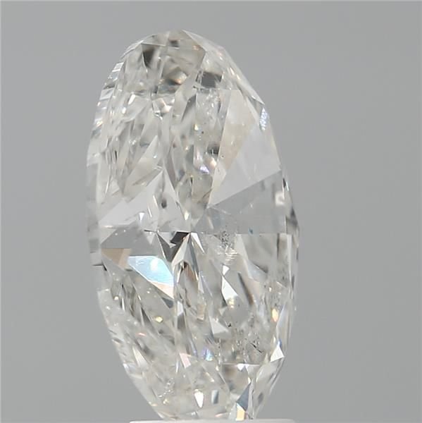 5.03ct I SI2 Rare Carat Ideal Cut Oval Diamond