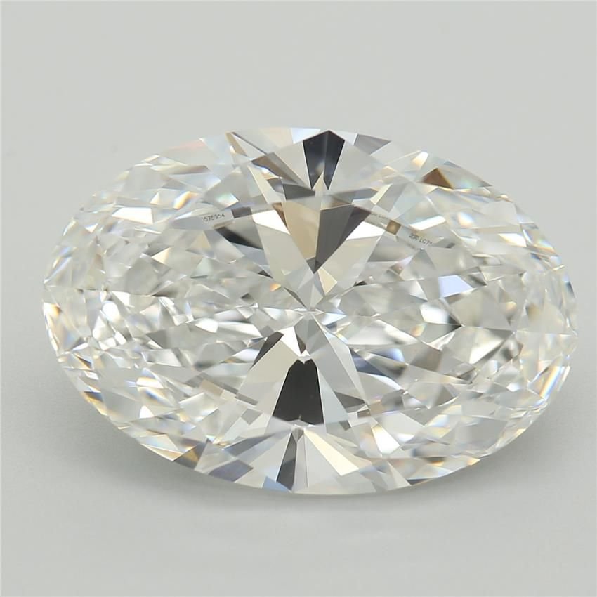 5.72ct E VVS2 Very Good Cut Oval Lab Grown Diamond