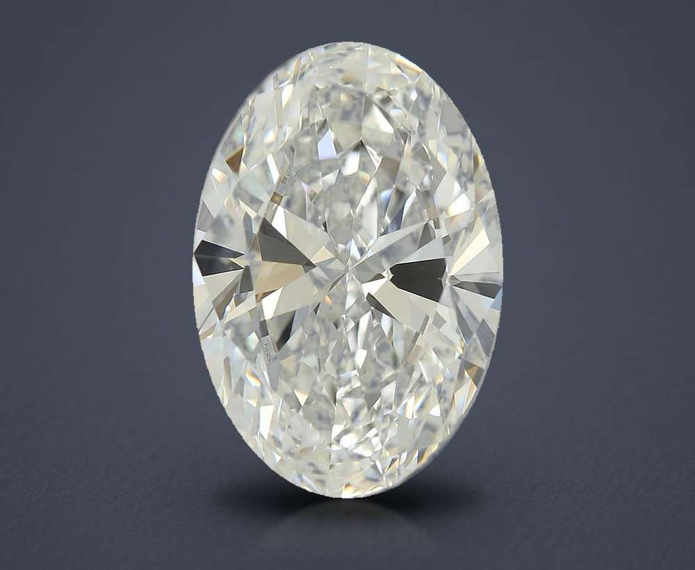 5.72 Carat Oval Lab Diamond