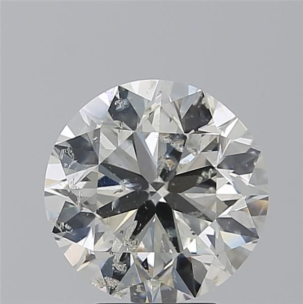 4.01ct I SI2 Very Good Cut Round Diamond