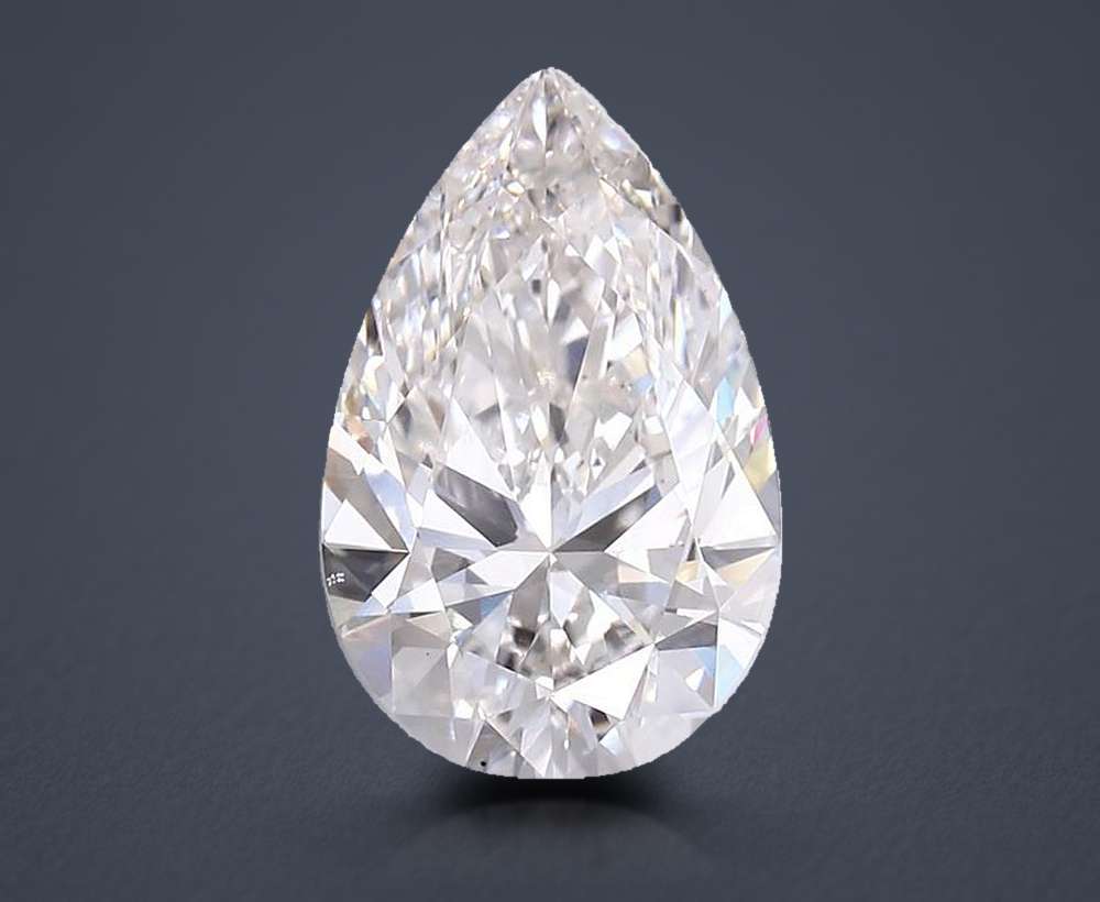12.04 Carat Pear Lab Diamond
