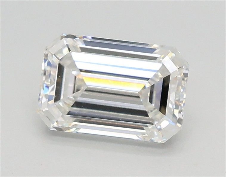 1.01ct E VS1 Rare Carat Ideal Cut Emerald Lab Grown Diamond