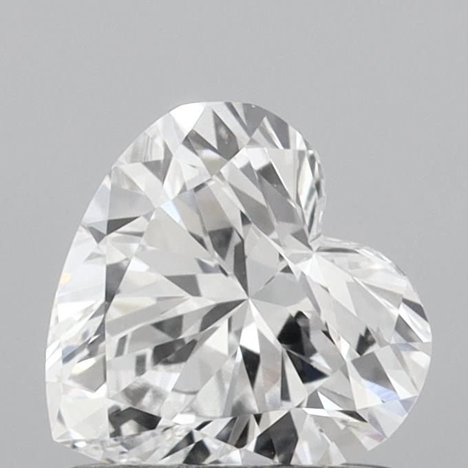 0.76ct E VVS2 Rare Carat Ideal Cut Heart Lab Grown Diamond