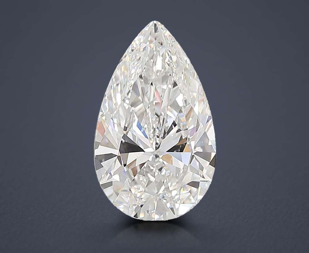 10.04 Carat Pear Lab Diamond