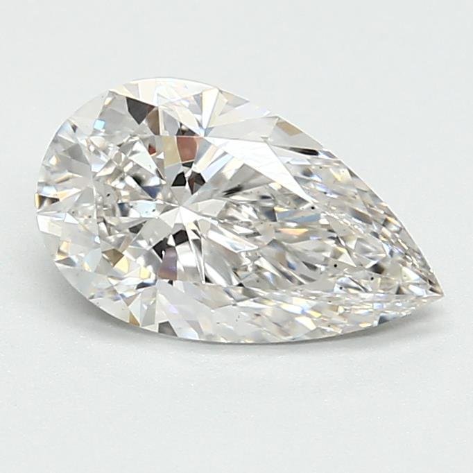 1.11ct E VS2 Rare Carat Ideal Cut Pear Lab Grown Diamond