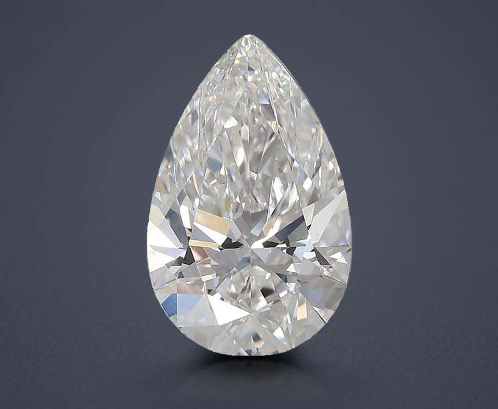 4.13 Carat Pear Lab Diamond