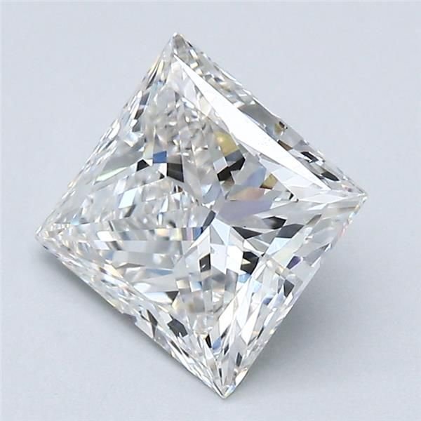 2.02ct F VS1 Very Good Cut Princess Diamond