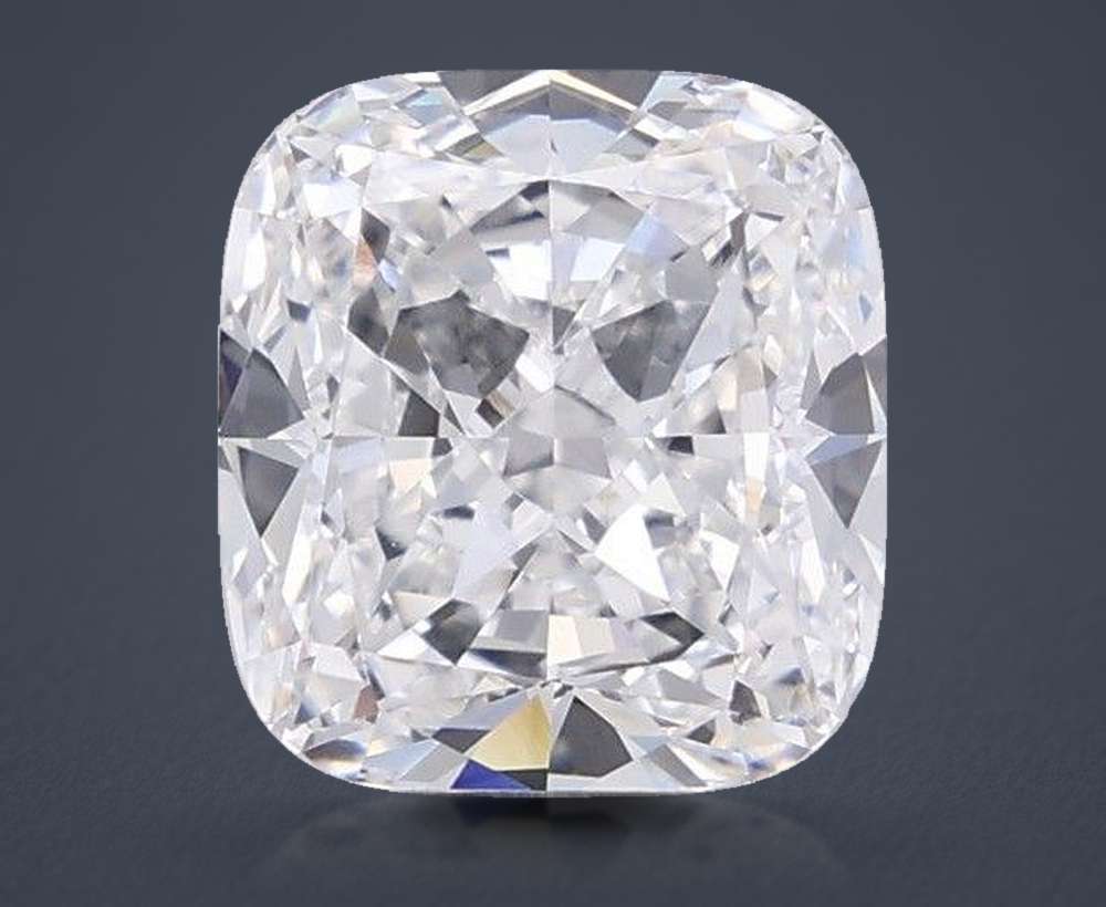 7.58 Carat Cushion Lab Diamond
