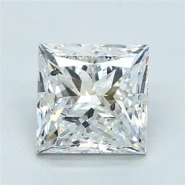 3.80ct F SI2 Very Good Cut Princess Diamond