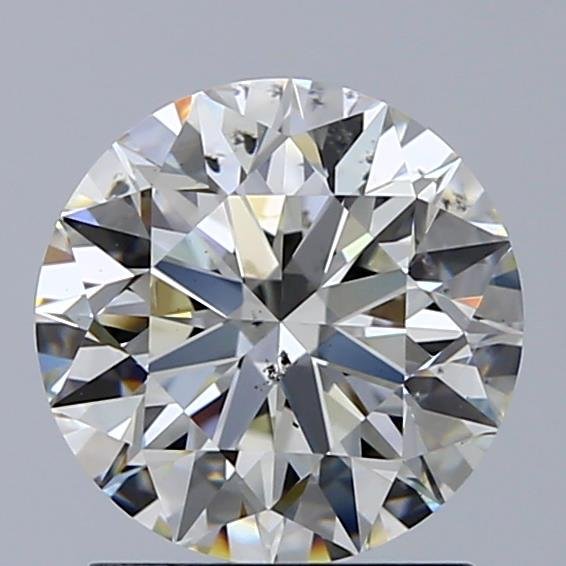 1.57ct I SI2 Rare Carat Ideal Cut Round Diamond