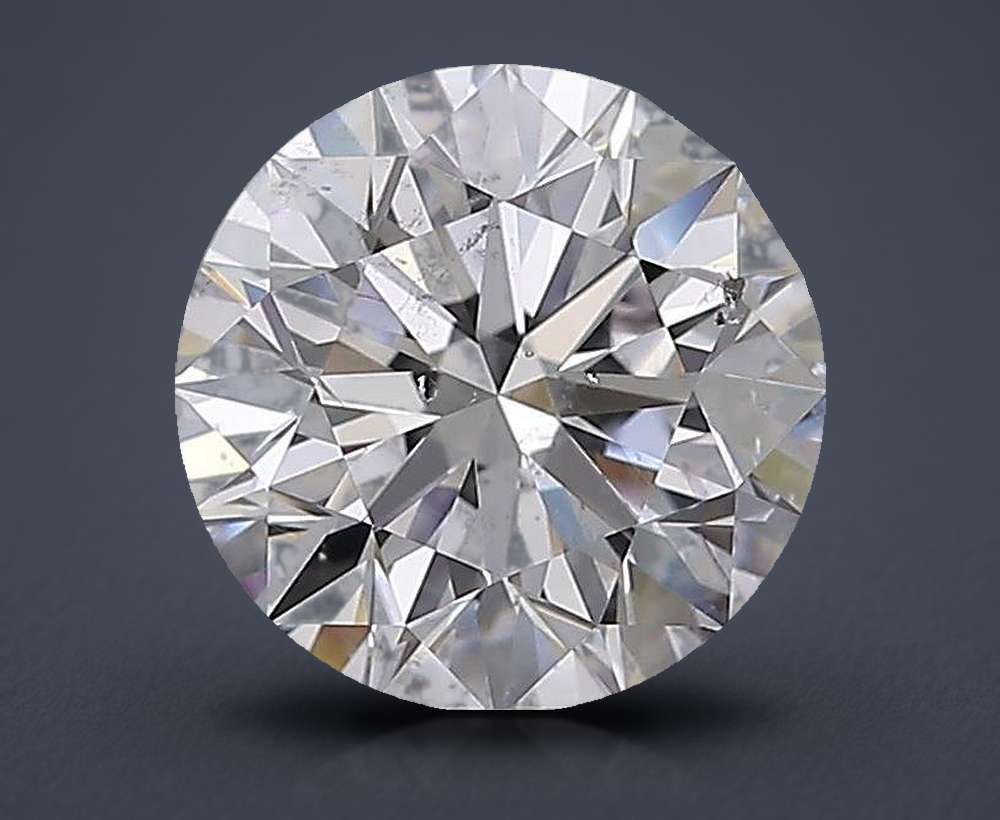 2.01 Carat Round Natural Diamond