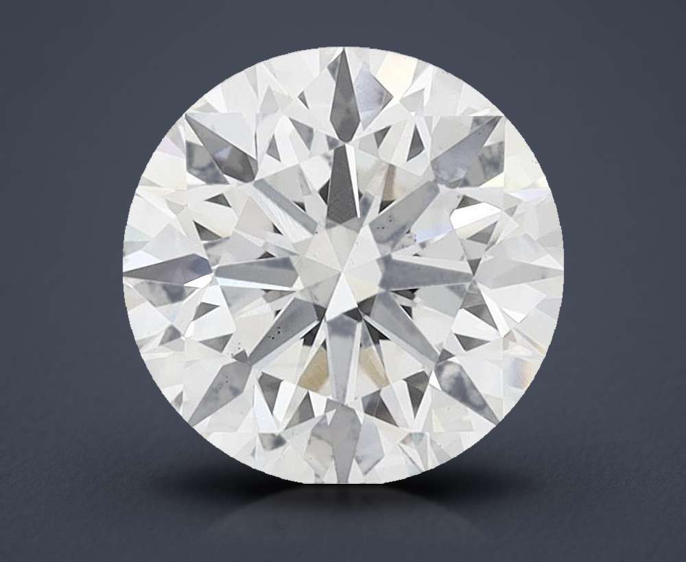3.34 Carat Round Lab Diamond